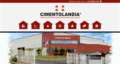 Desktop Screenshot of cimentolandia.com.br